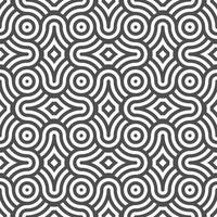 Abstract seamless geometric shape lines pattern vector