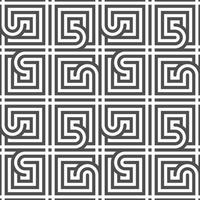 Abstract seamless geometric shape lines pattern vector