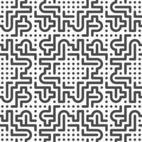 Abstract seamless geometric shape lines pattern vector