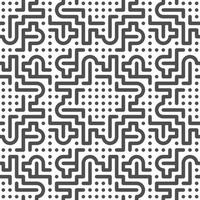 Abstract seamless geometric shape lines pattern vector