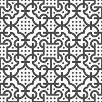 Abstract seamless geometric shape lines pattern vector