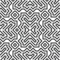 Abstract seamless geometric shape lines pattern vector