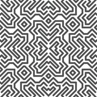 Abstract seamless geometric shape lines pattern vector