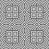 Abstract seamless geometric shape lines pattern vector