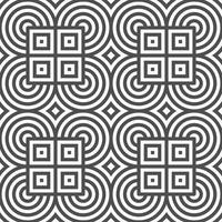 Abstract seamless geometric shape lines pattern vector