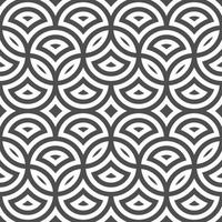 Abstract seamless geometric shape lines pattern vector