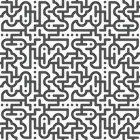 Abstract seamless geometric shape lines pattern vector