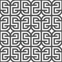 Abstract seamless geometric shape lines pattern vector
