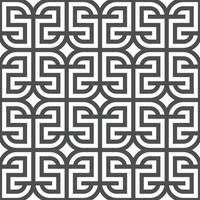 Abstract seamless geometric shape lines pattern vector