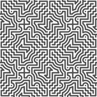 Abstract seamless geometric shape lines pattern vector