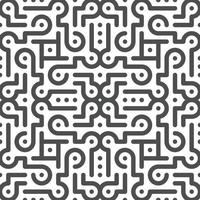 Abstract seamless geometric shape lines pattern vector