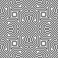 Abstract seamless geometric shape lines pattern vector