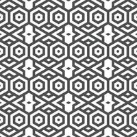 Abstract seamless geometric shape lines pattern vector