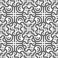 Abstract seamless geometric shape lines pattern vector