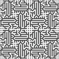 Abstract seamless geometric shape lines pattern vector