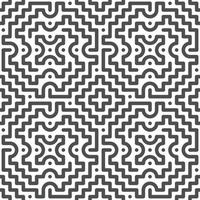 Abstract seamless geometric shape lines pattern vector