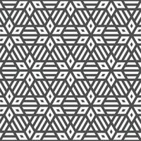 Abstract seamless geometric shape lines pattern vector