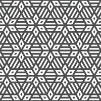 Abstract seamless geometric shape lines pattern vector