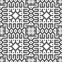 Abstract seamless geometric shape lines pattern vector