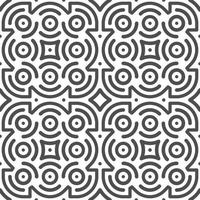 Abstract seamless geometric shape lines pattern vector