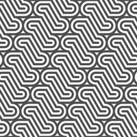 Abstract seamless geometric shape lines pattern vector