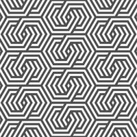 Abstract seamless geometric shape lines pattern vector