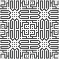 Abstract seamless geometric shape lines pattern vector