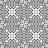 Abstract seamless geometric shape lines pattern vector