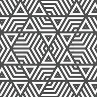 Abstract seamless geometric shape lines pattern vector