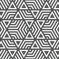 Abstract seamless geometric shape lines pattern vector