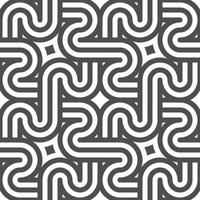 Abstract seamless geometric shape lines pattern vector