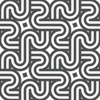 Abstract seamless geometric shape lines pattern vector