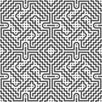 Abstract seamless geometric shape lines pattern vector