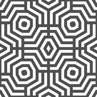 Abstract seamless geometric shape lines pattern vector