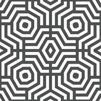 Abstract seamless geometric shape lines pattern vector