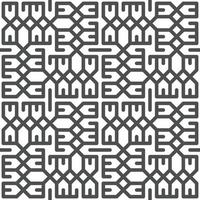 Abstract seamless geometric shape lines pattern vector