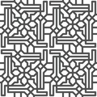Abstract seamless geometric shape lines pattern vector