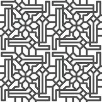 Abstract seamless geometric shape lines pattern vector