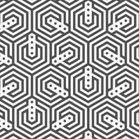 Abstract seamless geometric shape lines pattern vector