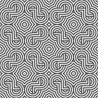 Abstract seamless geometric shape lines pattern vector