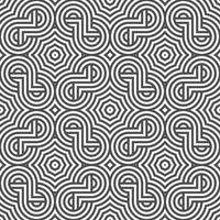 Abstract seamless geometric shape lines pattern vector