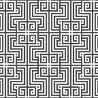Abstract seamless geometric shape lines pattern vector