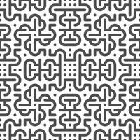 Abstract seamless geometric shape lines pattern vector