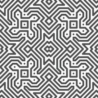 Abstract seamless geometric shape lines pattern vector