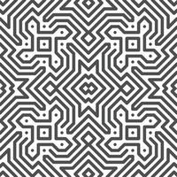 Abstract seamless geometric shape lines pattern vector