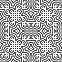 Abstract seamless geometric shape lines pattern vector
