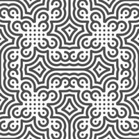 Abstract seamless geometric shape lines pattern vector