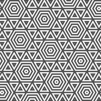 Abstract seamless geometric shape lines pattern vector