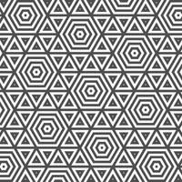 Abstract seamless geometric shape lines pattern vector