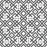 Abstract seamless geometric shape lines pattern vector